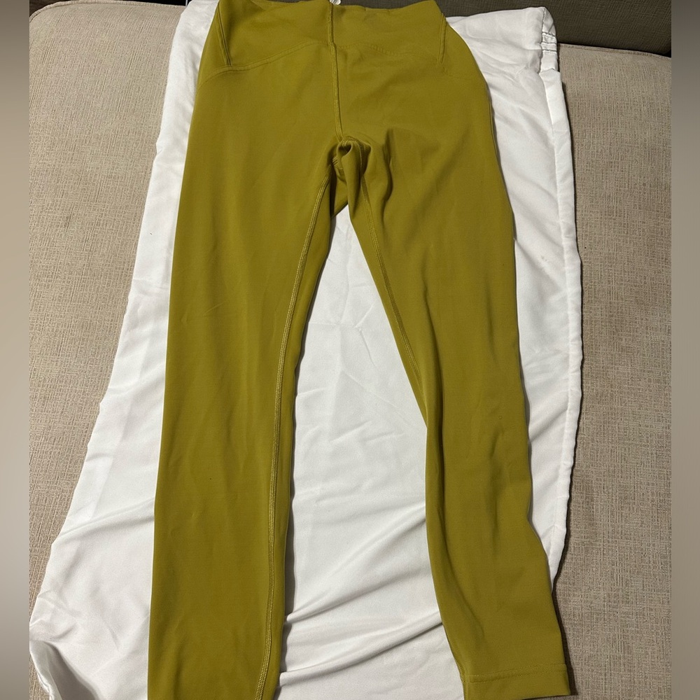 lululemon athletica Olive Green Leggings - Picture 3 of 5